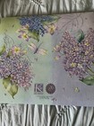 Rare   Vintage  K   Co  Juliana Scrapbook  Beautiful Purple And Green Floral