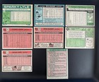 Vintage Yankees Topps 8 Card Lot Maris Hunter Guidry Randolph Lyle Hof