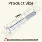 15 Snowblower Bx2750 Shear Bolts 5 16 x 2-1 4  For Kubota Part 70060-01338 Pin W