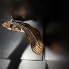 Hand Carved Zebra Mama And Baby Wood Sculpture Made In Kenya 9 x6  Collectible