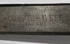 Vintage Compton U Set Inlaid Tailors Shears Scissors 1 2 Plus Pounds Pat   d 1941