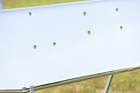 Peterbilt 379   378   357 Chrome Bumper Tapered With Bolts For External Tow Hook