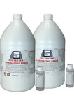 Polyester Resin 2 Gallons For Boats Rv s Canoes Fiberglass Autos Surboards - N  