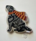 The Farmhouse Rachel Ashwell Pillow Black Dog W scarf Harry Potter Themed Nwt