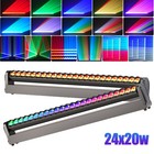 480w Moving Head Stage Beam Light Bar Wall Wash 24 Led Rgbw Dj Disco Party Light