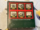 Vintage Coca Cola Coasters In Original Box - Six Delivery Trucks - 1 Duplicate