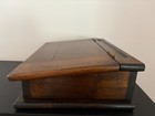 Vintage Portable Wooden Lap Desk Writing Desk Slope Top Writer   s Artist