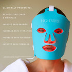 Higherdose Red Light Face Mask Led Light Therapy Close Box  Sealed Never Used
