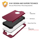 For Iphone 8 Plus   Iphone 7 Plus Phone Case Hybrid Shockproof Armor Hard Cover
