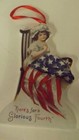 Bethany Lowe Set Of 6 Americana Die Cut Ornaments Rl6570 New 4th Of July