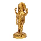Brass God Of Ayurveda Dhanvantari Idol Sculpture Figurine Statue