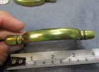 Lot Of 26 Brass Keeler   kbc N17144 Drawer Cabinet Pull Handles With 3  Centers
