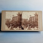 Truro Cornwall Stereoview C1900 Real Photo Boscombe St Public Parade