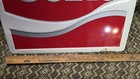 Vintage 1985 Scioto 24 X 24 Heavy Metal Enjoy Coke Sign Sbc-027 Coca Cola 24   