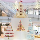 6 Tier Macaron Tower Cupcake Stand Plastic Dessert Display Wedding Party