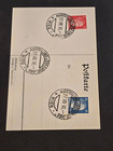 Third Reich Jewish Ghetto Getto Postcard Adolf Hitler Stamp Ww2 Wwii Nazi German