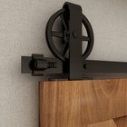 4ft -20ft Sliding Barn Door Hardware Track Single double Door Kit  Home kitchen