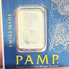 A Pamp Suisse 1 Gram  9995 Platinum Bar In Sealed Assay Card