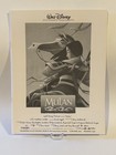 Disney Mulan Original Theatrical Press Kit   Media Promotional Folder  1998 
