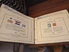 United States Bureau Of Engraving And Printing Souvenir Cards Lot Of 60  Binder
