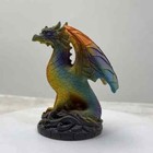 Table Lamp Series Stained Dragon  Night Light Retro Desk Lamps