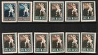 1919 Latvia Scott 64-67 Kurzeme Liberation Mnh Set Multiples 7 Full Sets 