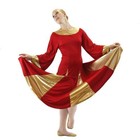 Danzcue Womens Praise Worship Dance Robe Dress