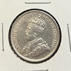 1917 Newfoundland 25 Cents - Au