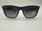Ray-ban Rb4165 Justin Classic Men s Grey Polarized Sunglasses 54mm