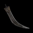 Vintage Persian Or Qajar Gold Damascened Khanjar Dagger Blade 
