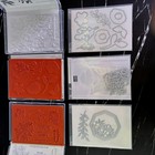 Stampin Up Floral Lot True Beauty Textured Floral Memorable Blooms