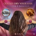 Voluvibe Professional Ionic Hair Dryer  Powerful Fast Drying Low Noise Blow Drye