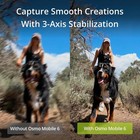Osmo Mobile 6 Smartphone Gimbal Stabilizer 3-axis Phone Built-in Extension Rod