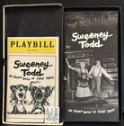 Rare Sweeney Todd Bundle - 1979 Playbill  Stub   Original Rca Cassette Box Set