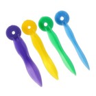 1000pc Dental Plastic Wedges Xs s m l Interdental Hole Matrix Contoured Assorted