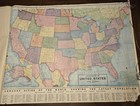Geographical Publishing  Presidential Wall Atlas  1930s