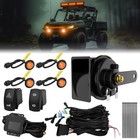 Sxs utv Turn Signal Street Legal Hazard Horn Kit  Amber Turn Signal Led Blinkers