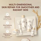 Laikou Skin Care Set  Korean Skin Care With Rice Cleanser  Toner  Serum  Eye Ser