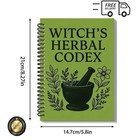 Witch s Herbal Codex - Magical Herb Guide Book Occult Pagan Witchcraft Reference
