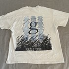 Vtg Garth Brooks T Shirt Fresh Horses World Tour Mens Xl White 90s Band Tee