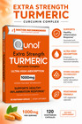 2 Pack - Qunol Tumeric Curcumin With Ultra High Absorption 1000mg  120ct Each