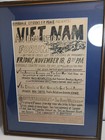 Vietnam Educational Forum Riverdale Citizens For Peace Framed History 12x16 