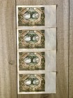 Poland 1934 100 Zlotych   Original  4 Banknotes  Good Condition