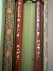 Pair Of Calligraphy Writing Brushes Pens Marked In Original Box Vintage