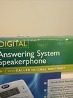 Nos Vintage At t 1855 Digital Answering System Speakerphone Caller Id Open Box