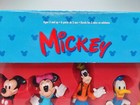 Vtg Disney Store Mickey Mouse And Friends Rubber Stamp Set With Error Stamp  90s