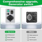 15 Amp Generator Transfer Switches  Ul etl Listed Generator Manual Transfer Swit