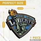 New York Liberty Wnba Team Logo Iron On Patch-sew Patch-embroidered Patch