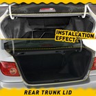 Weatherstrip Rear Trunk Lid Black Rubber For 2003-2008 Toyota Corolla Seal Strip