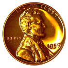 1959 Lincoln Memorial Penny Cent U s 1c Coin Gem Proof Red